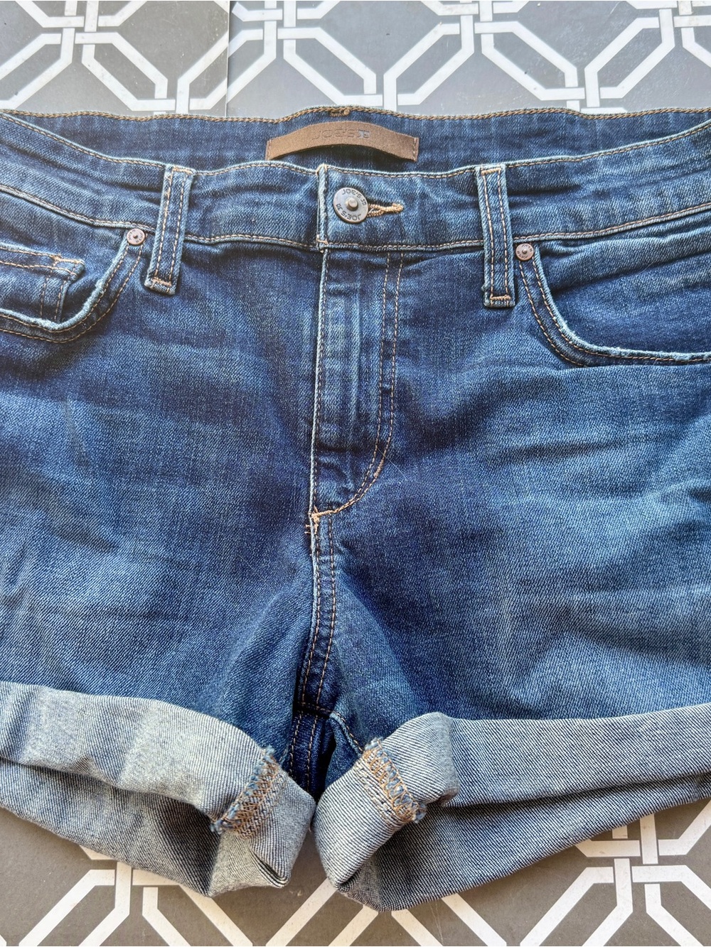 Joes Jeans Blue Jean Shorts